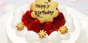 苺の生クリームケーキ